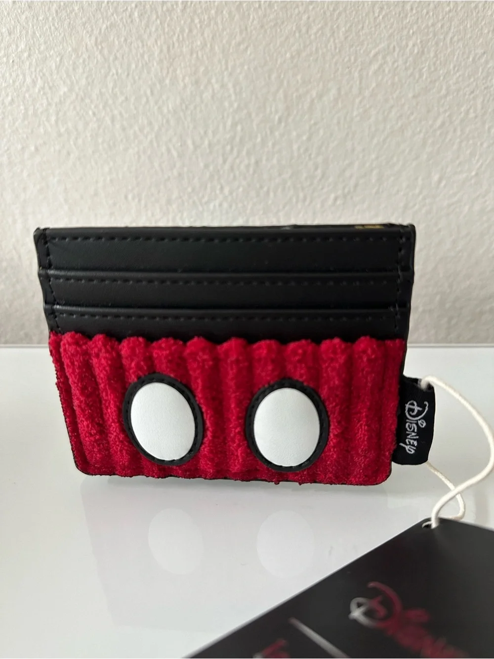 Disney Mickey Red & Black Mickey Card Holder